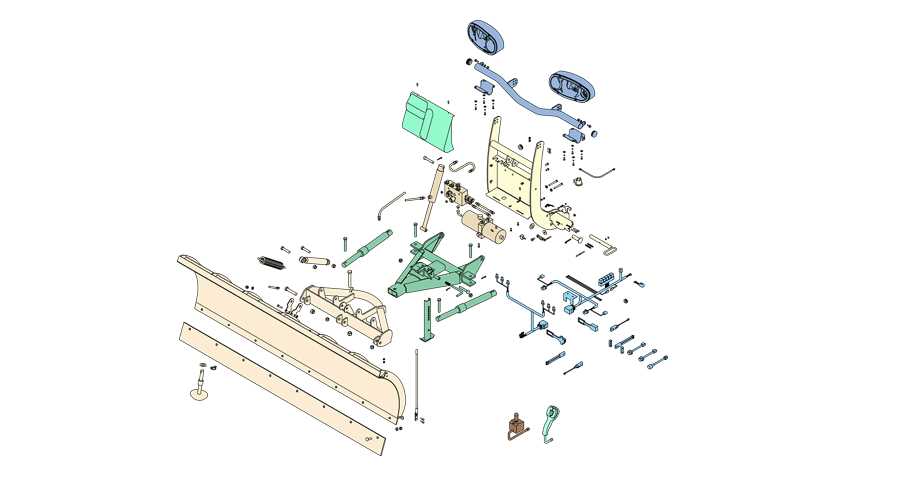 boss snow plow parts diagram