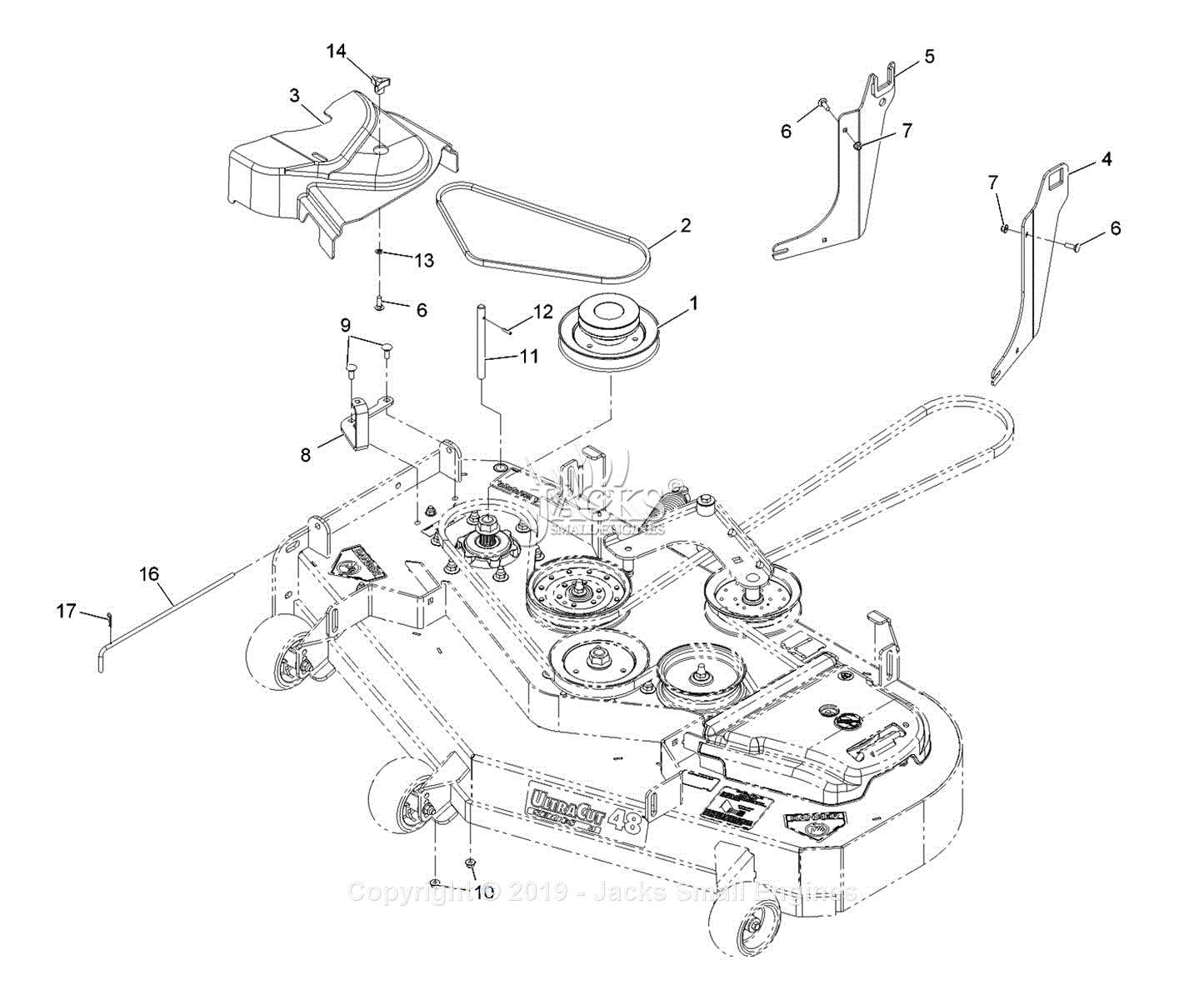 john deere 116 parts diagram