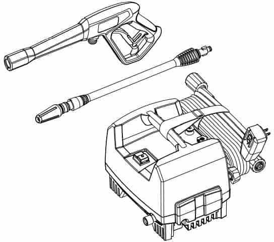 ryobi 1600 psi pressure washer parts diagram