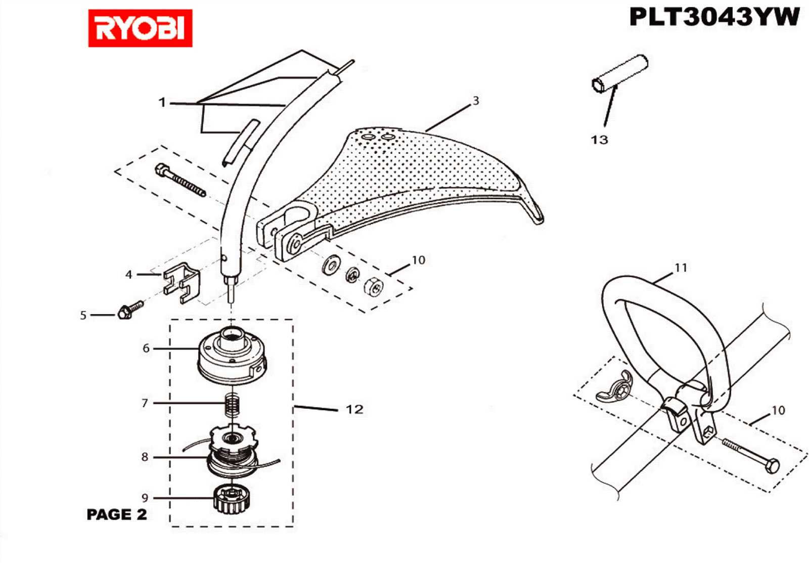 ryobi cs30 parts diagram