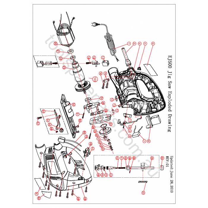 ryobi jigsaw parts diagram