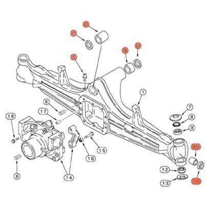 toyota solid axle parts diagram