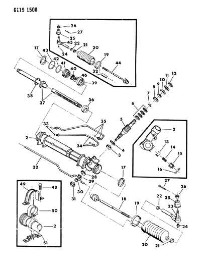 saginaw steering box parts diagram