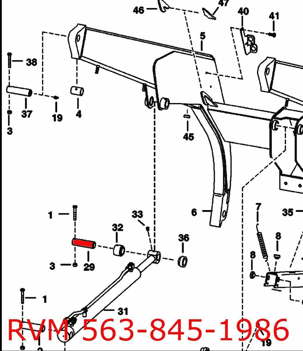 bobcat skid loader parts diagram
