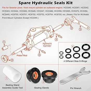 seastar hc5358 parts diagram