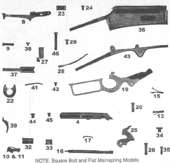 winchester 9422 parts diagram