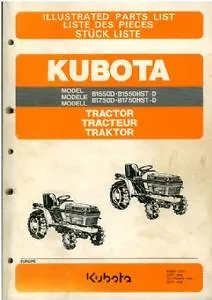 kubota b1750 parts diagram