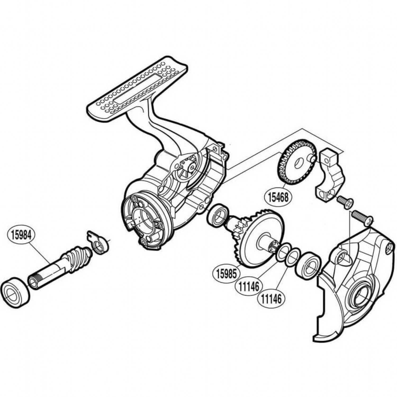 shimano stella parts diagram