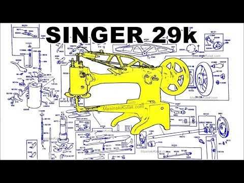 singer 29k parts diagram