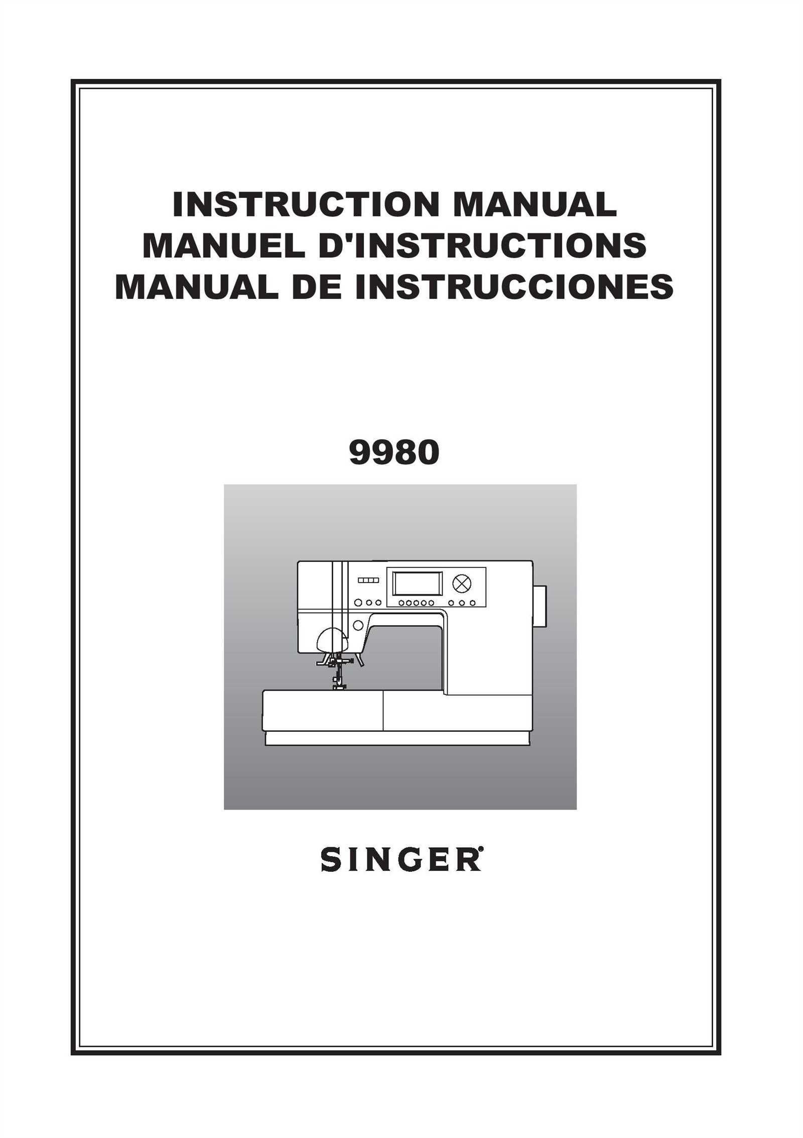 singer quantum stylist 9960 parts diagram