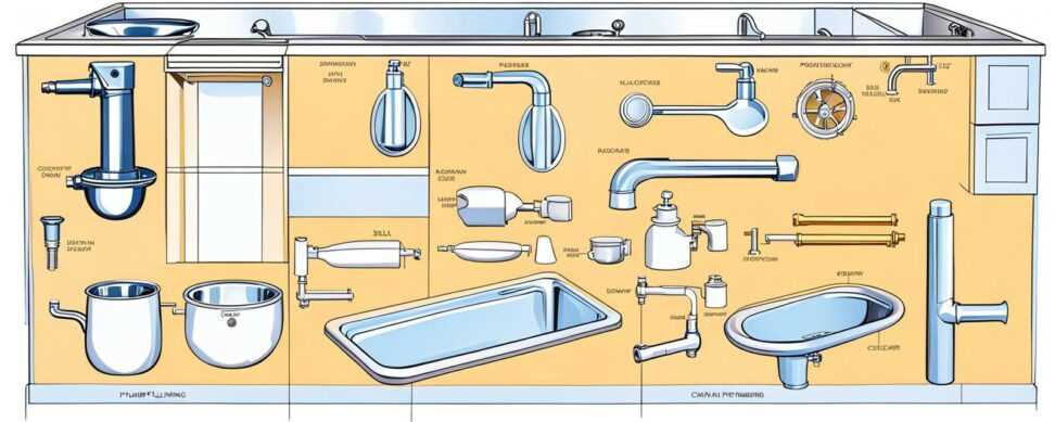 sink drain parts diagram