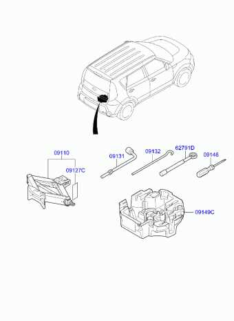 2015 kia soul body parts diagram