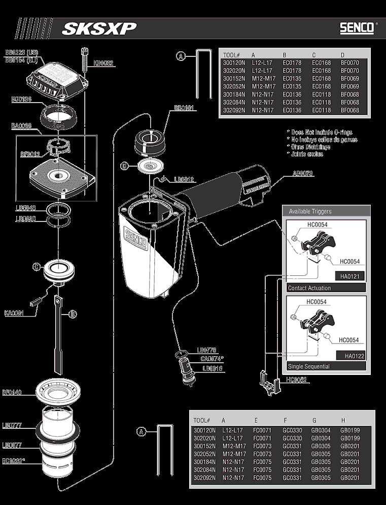 sks parts diagram