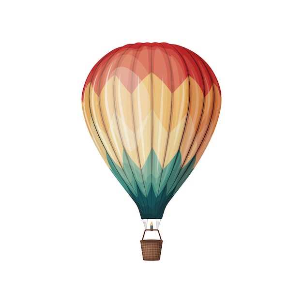 parts of a hot air balloon diagram