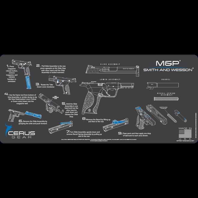 smith and wesson m&p parts diagram
