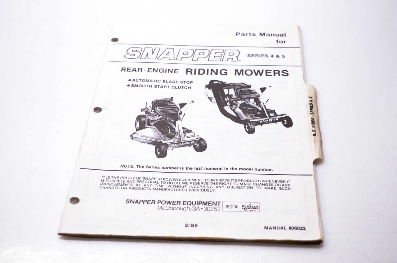 snapper rear engine rider parts diagram