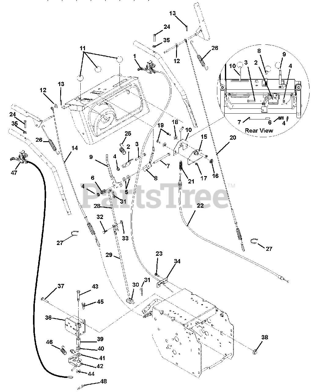 ariens deluxe 30 parts diagram