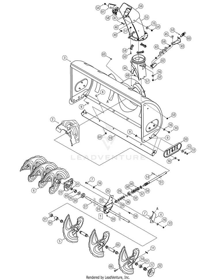 snow chief snowblower parts diagram