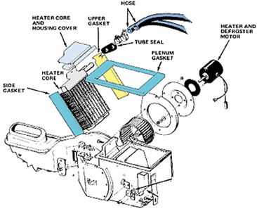 space heater parts diagram