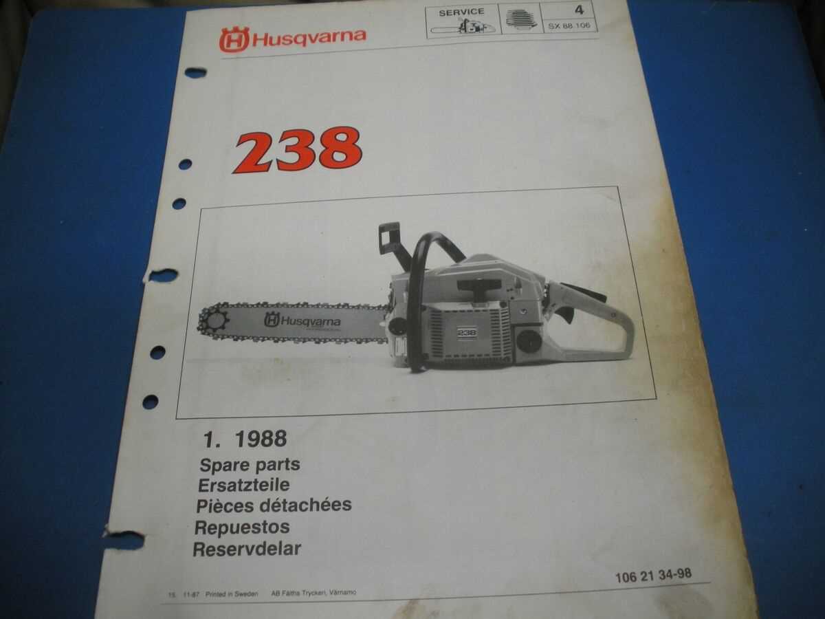 husqvarna 235 parts diagram