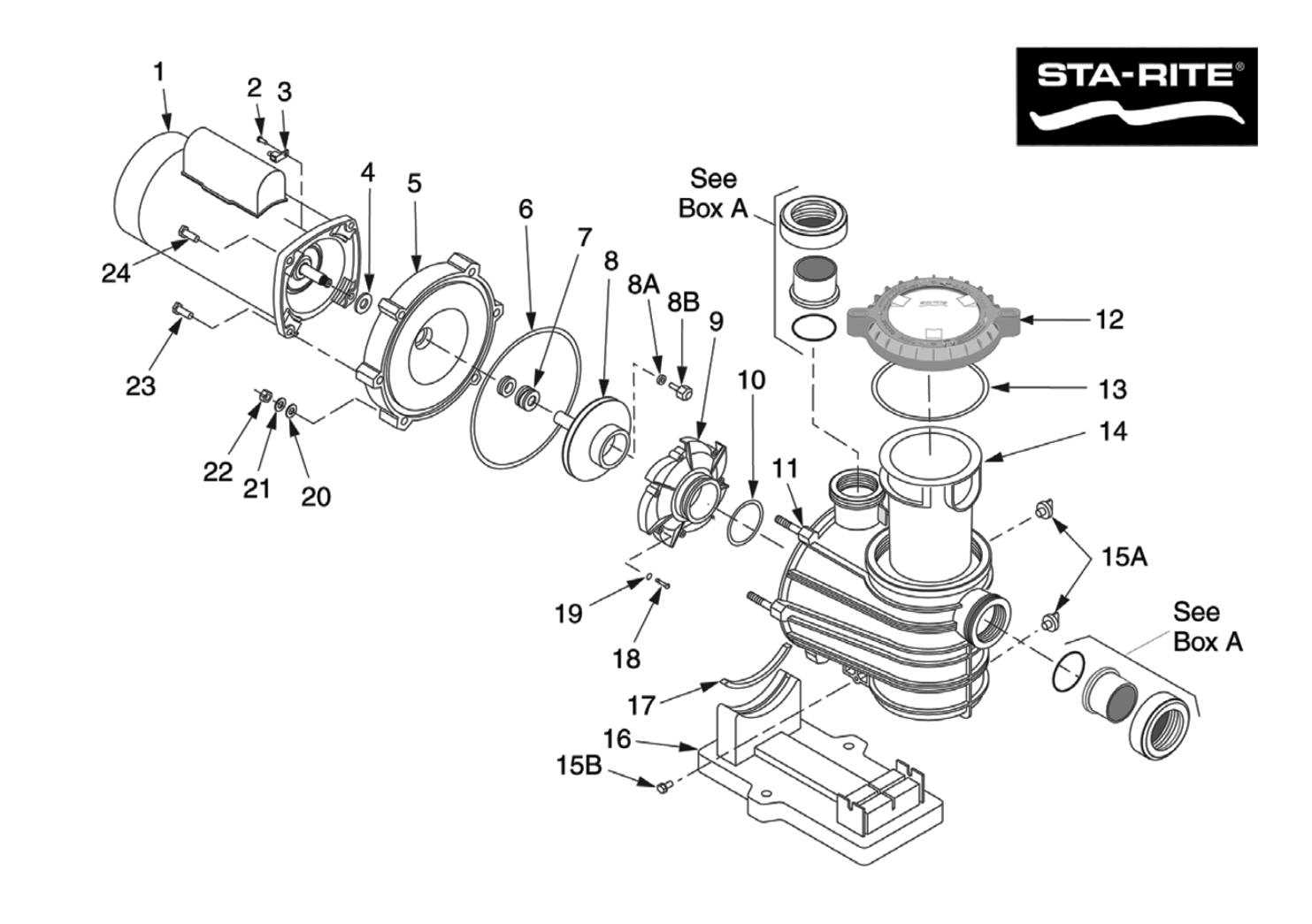 sta rite max e therm parts diagram