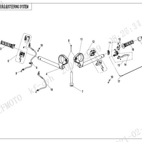 steering diagram parts