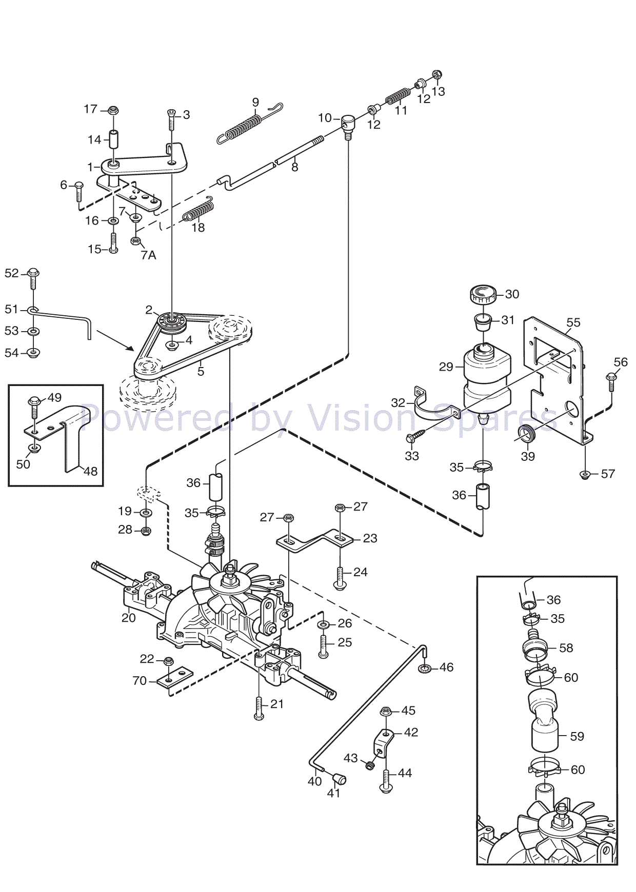 stiga p901 parts diagram