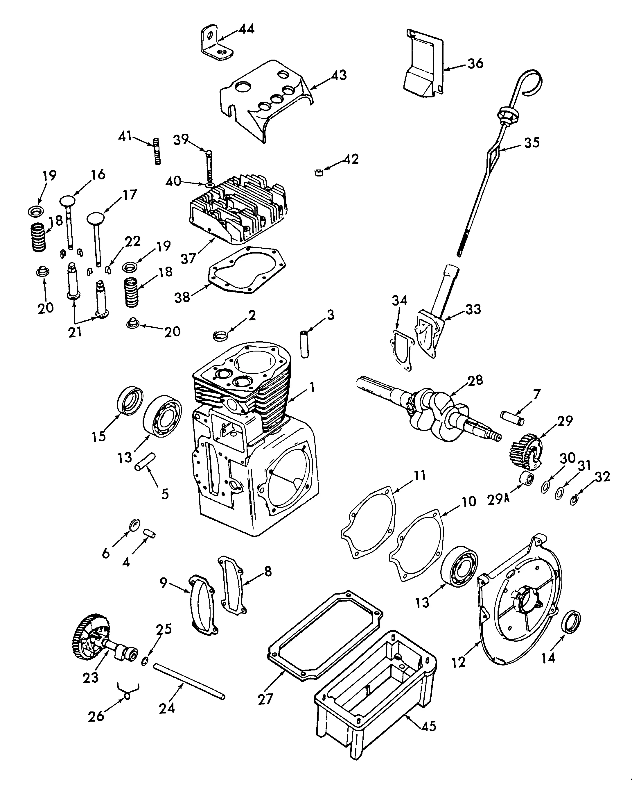 stihl 011 avt parts diagram