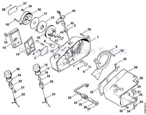 stihl 028 av parts diagram