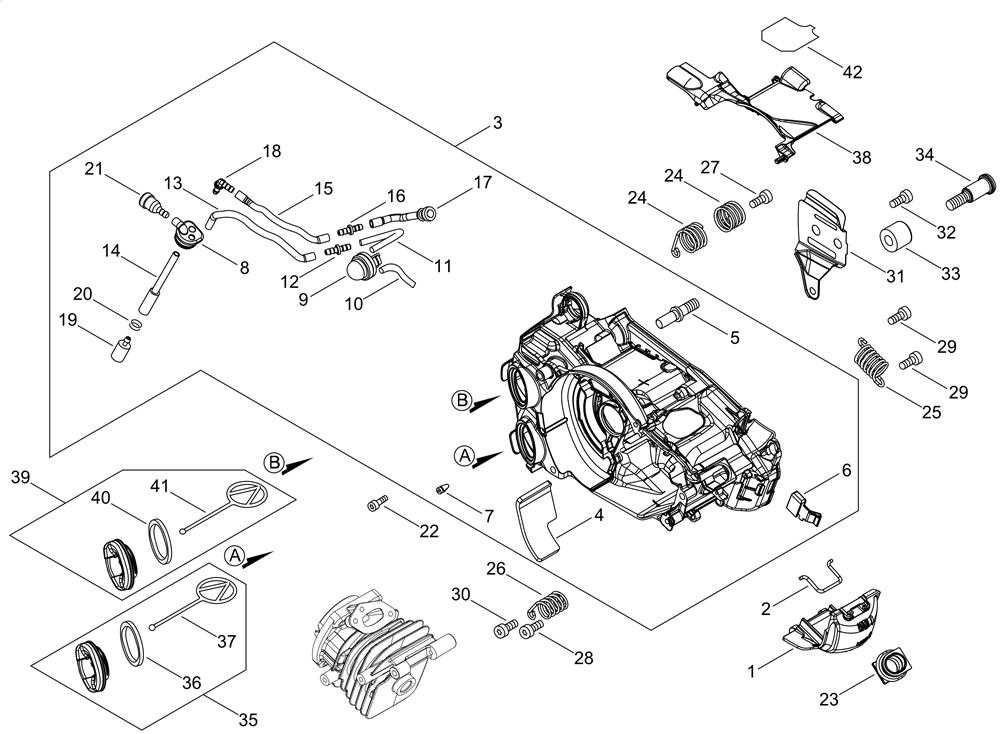 stihl 031 parts diagram