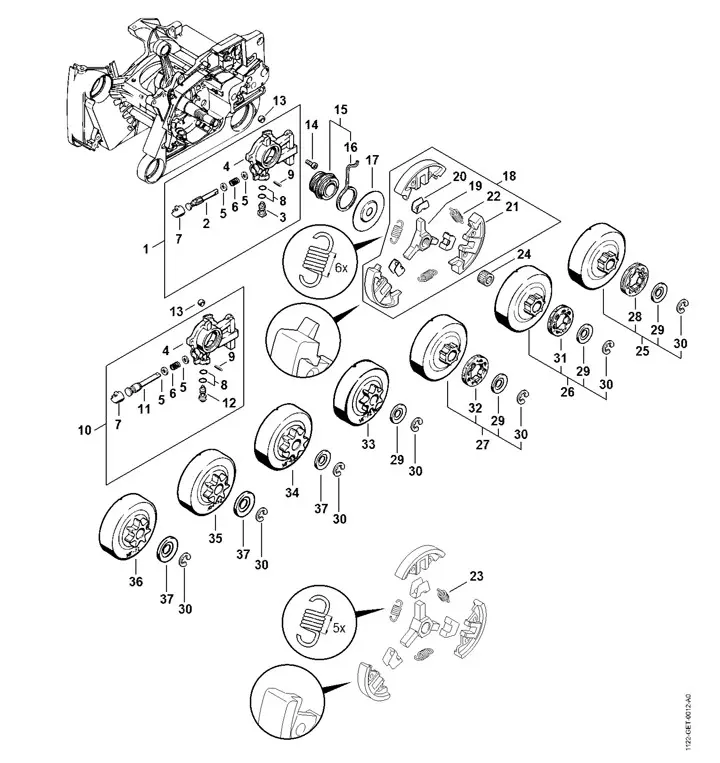 stihl 066 magnum parts diagram