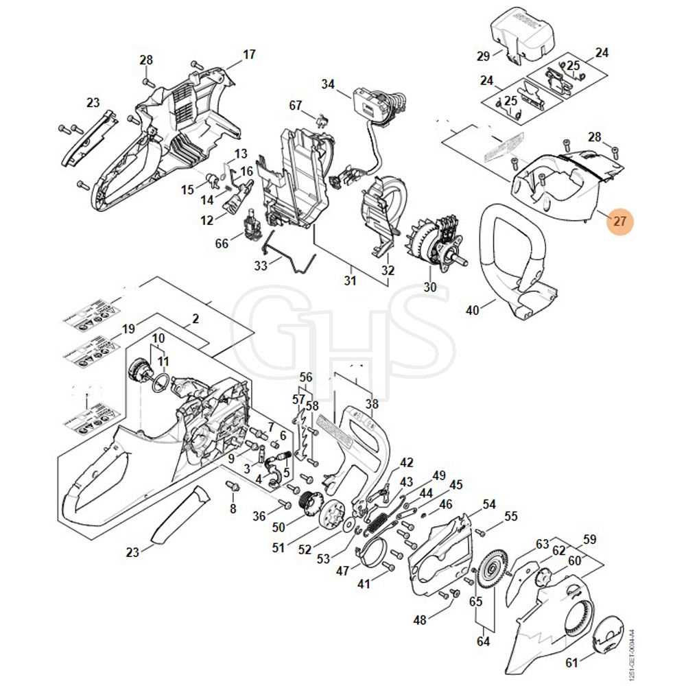 stihl 660 parts diagram