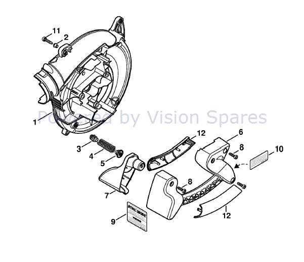 stihl bg 86 c parts diagram