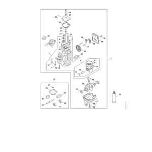 stihl br 800 c parts diagram