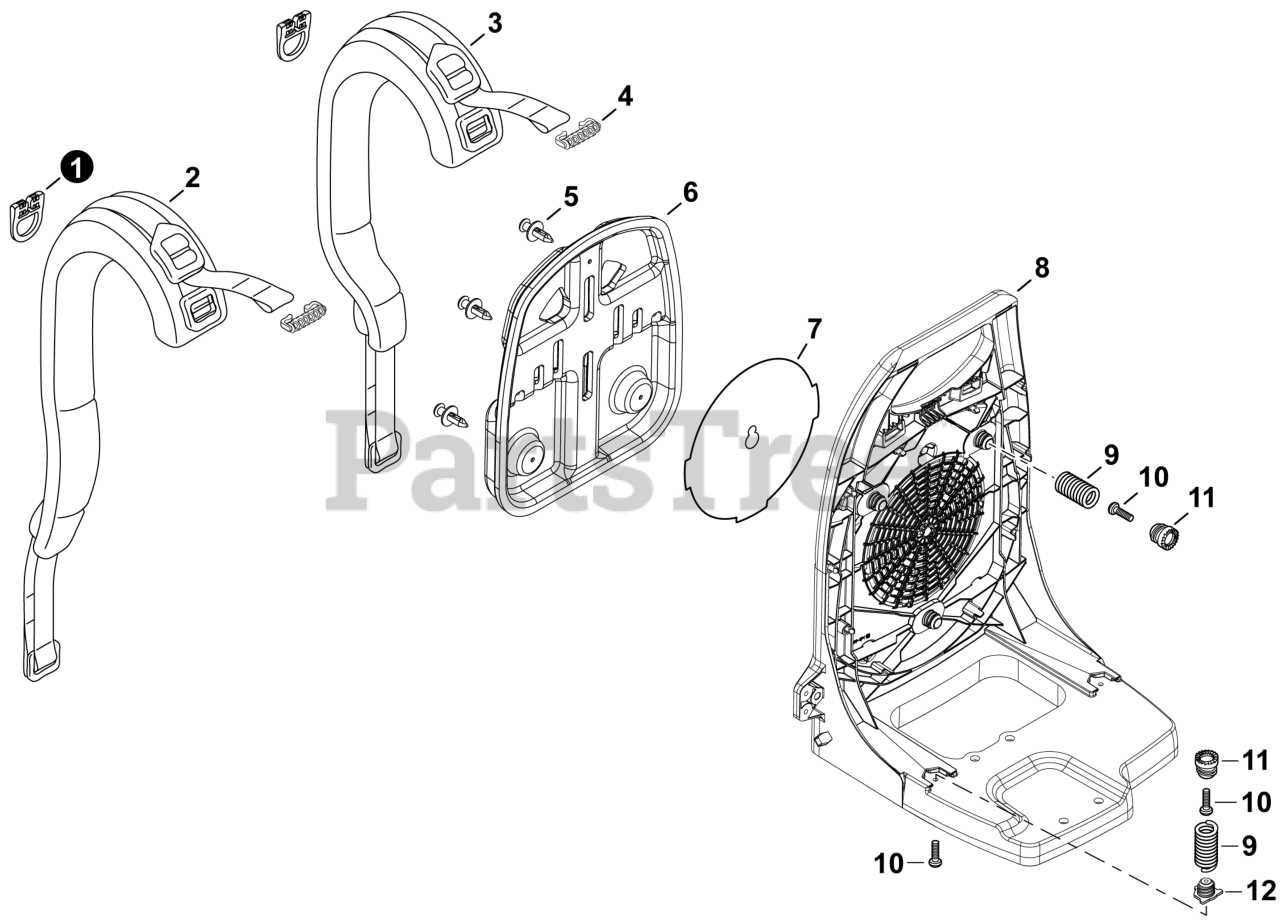 stihl br800x parts diagram