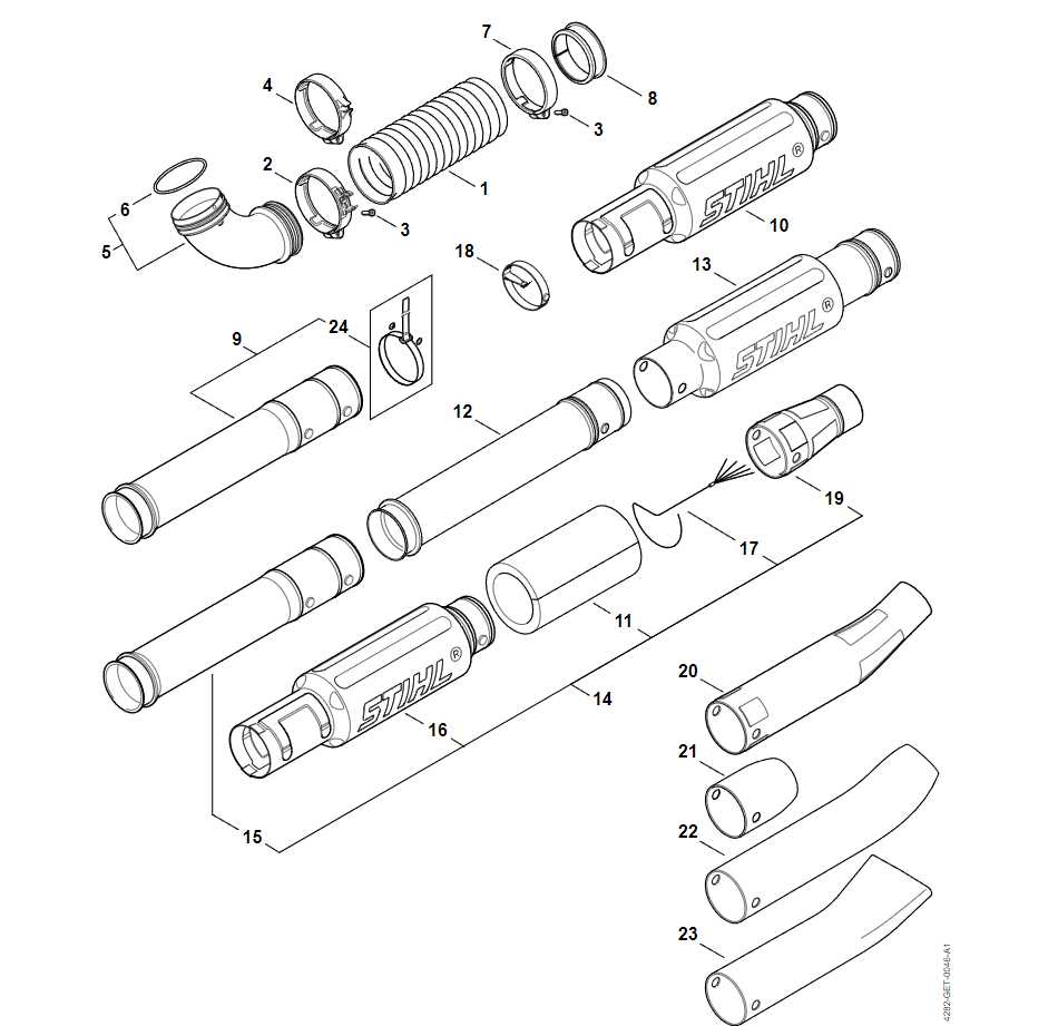 stihl br800x parts diagram