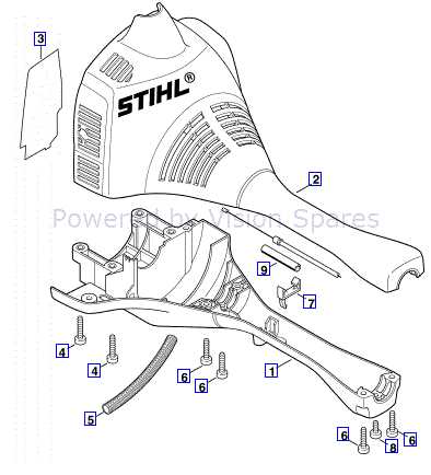 stihl fs 38 parts diagram