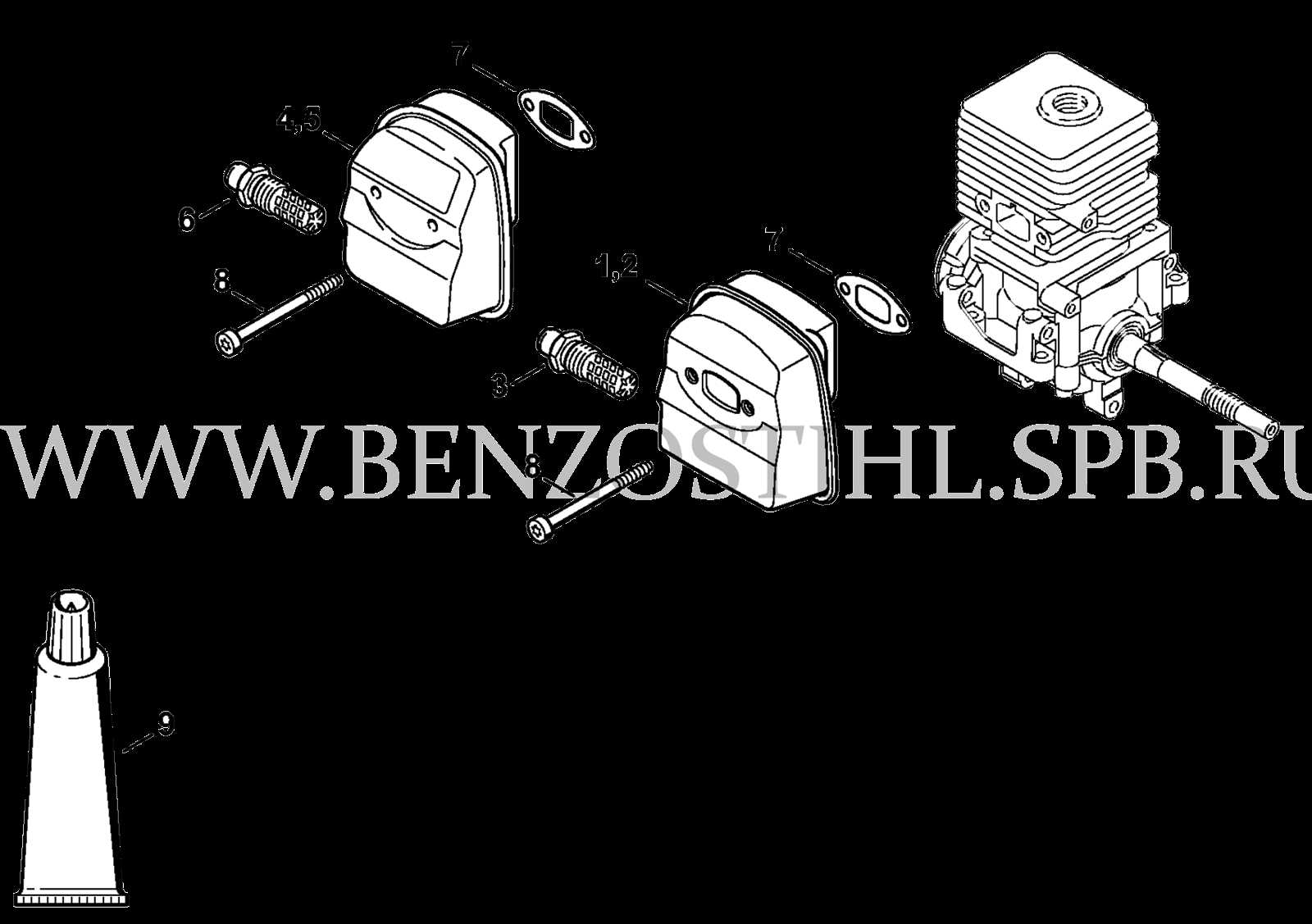 stihl fs 38 parts diagram