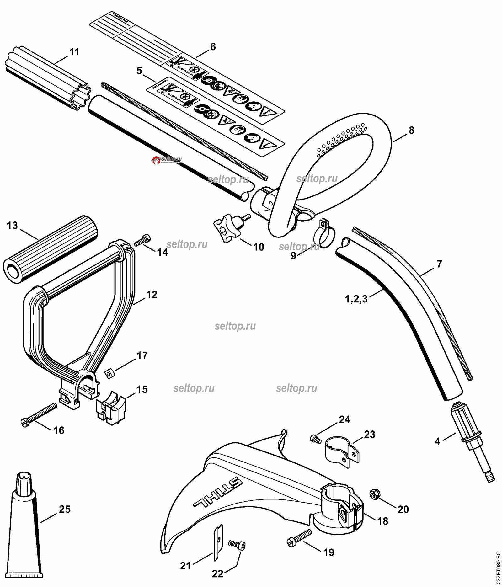 stihl fs 38 parts diagram