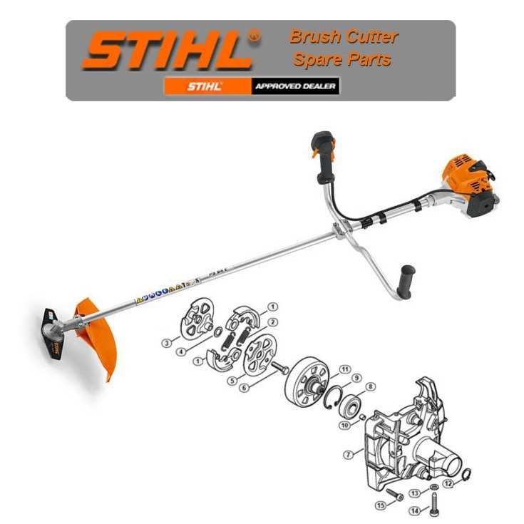 stihl fs 55 trimmer parts diagram