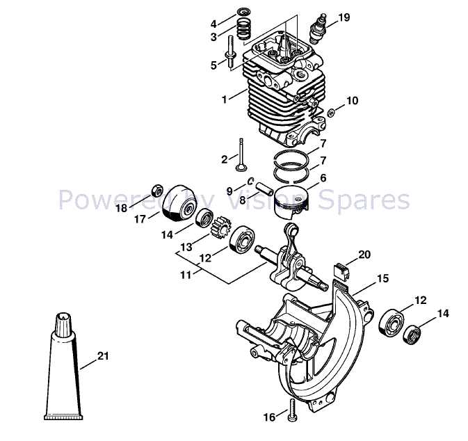 stihl fs 90 parts diagram