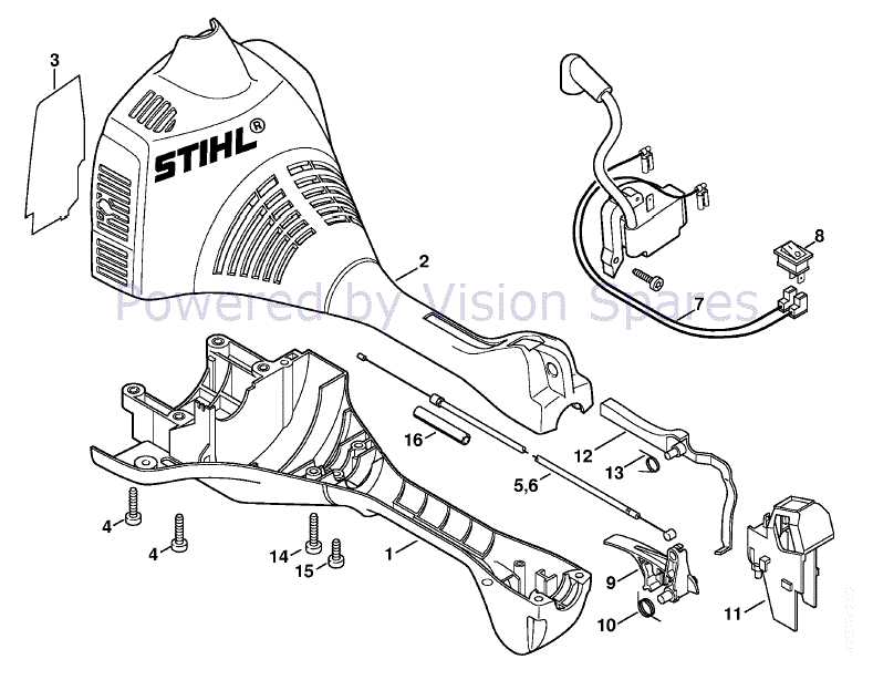 stihl fs45c parts diagram