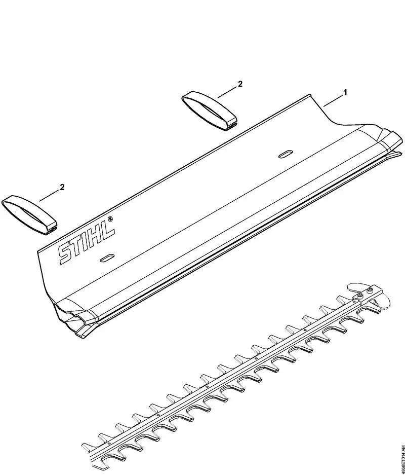 stihl hs 45 parts diagrams