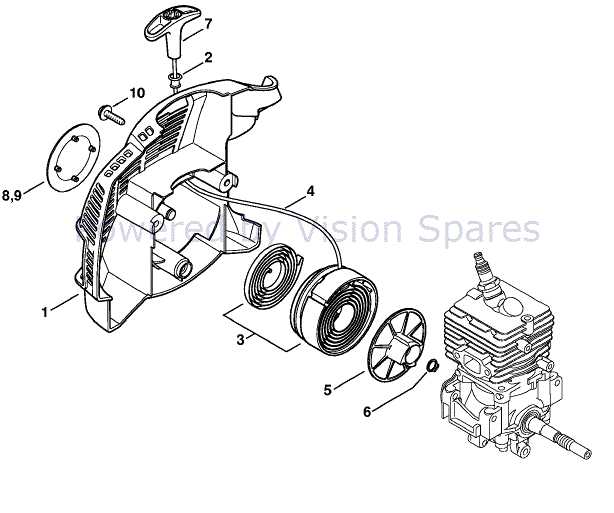 stihl km 56 rc parts diagram