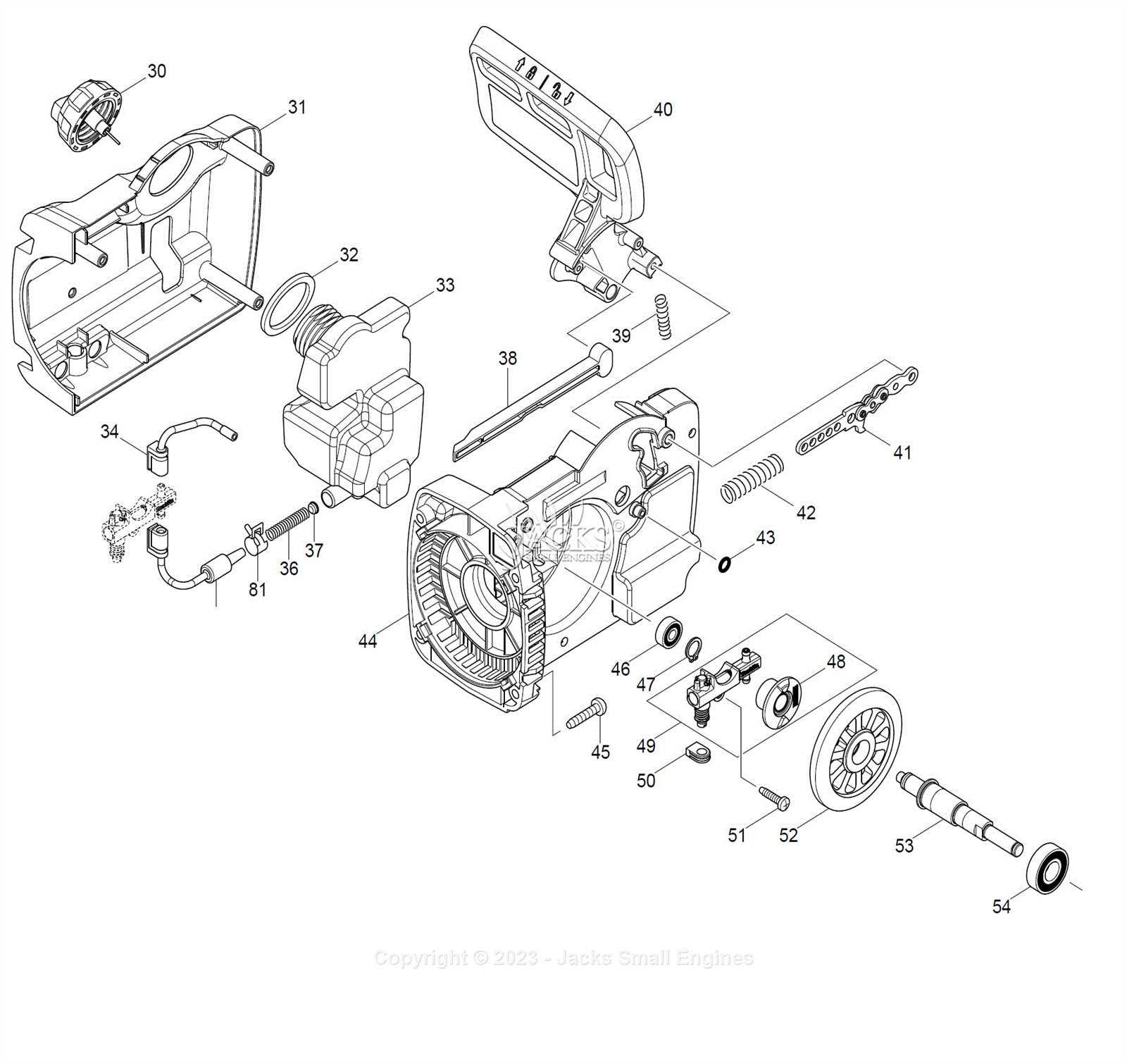 stihl ms 201 tc parts diagram