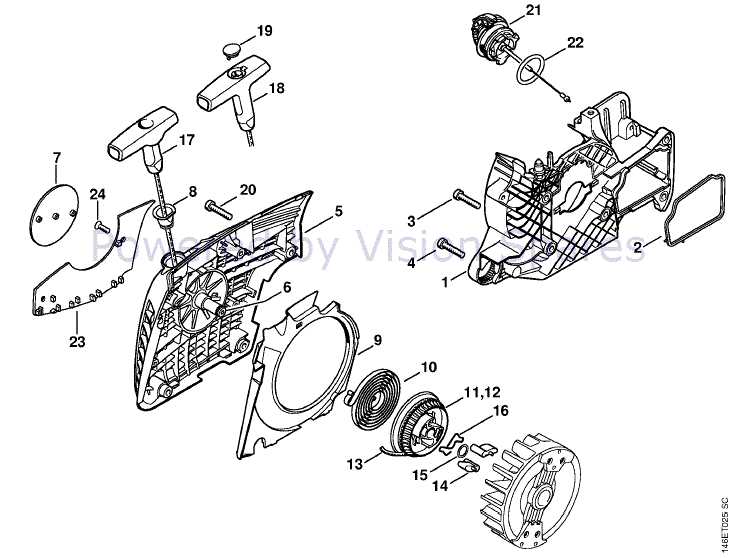 stihl ms 270 parts diagram