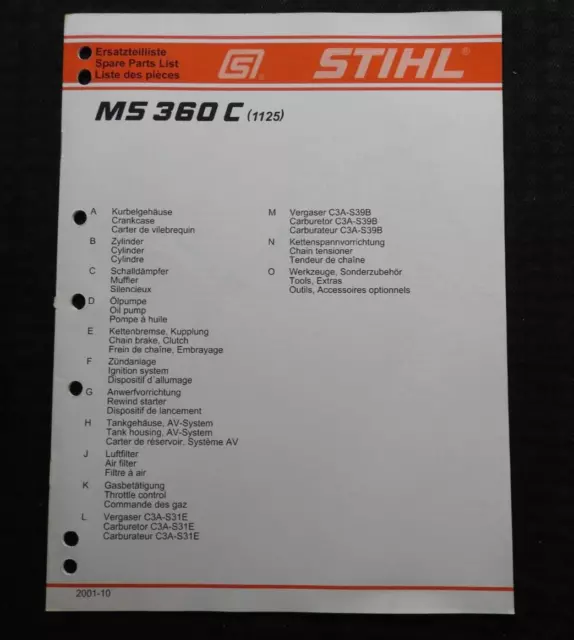 stihl ms 360 parts diagram