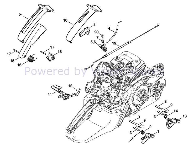 stihl ms 362 cm parts diagram