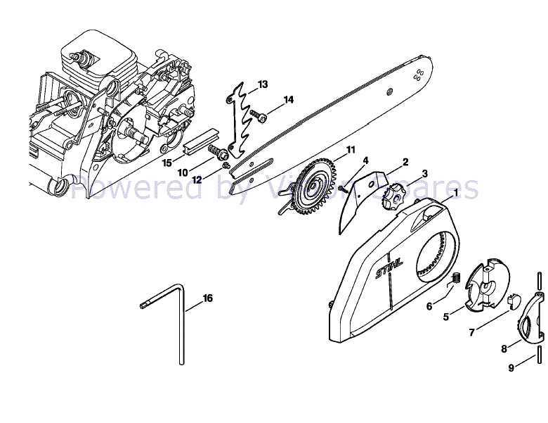 stihl ms170 parts diagram