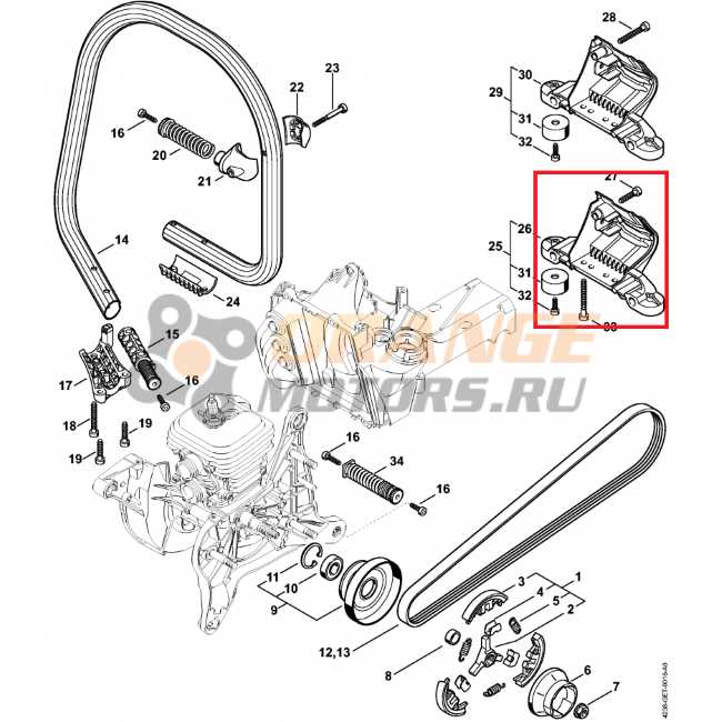 stihl ms880 parts diagram